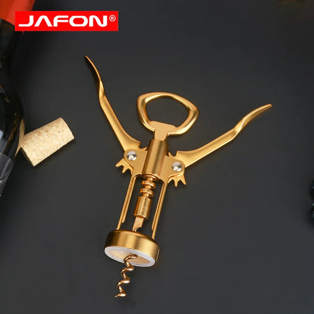 Dark Gold Wing Corkscrews &ndash; Multi Function Beer Opener
