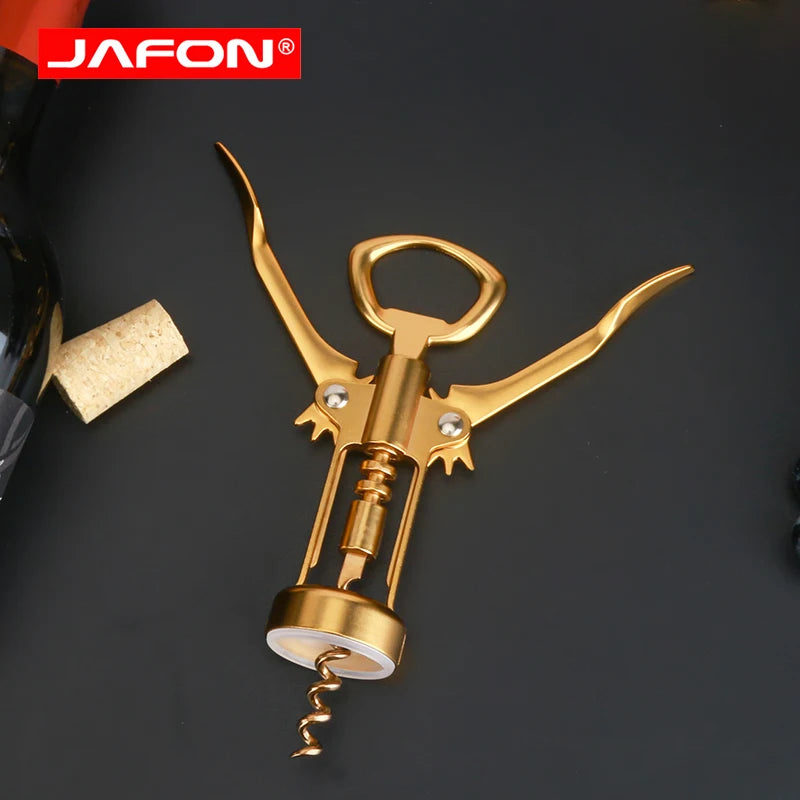 Dark Gold Wing Corkscrews &ndash; Multi Function Beer Opener