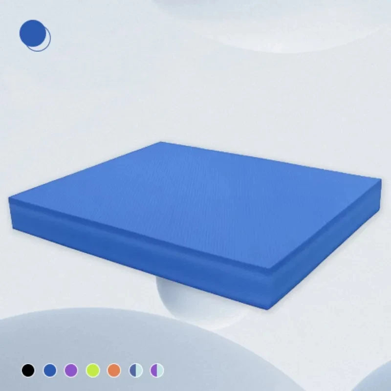 Balance Pad Non-Slip Foam Mat &ndash; Enhanced Stability and Core Strength Training 40x33x5 blue