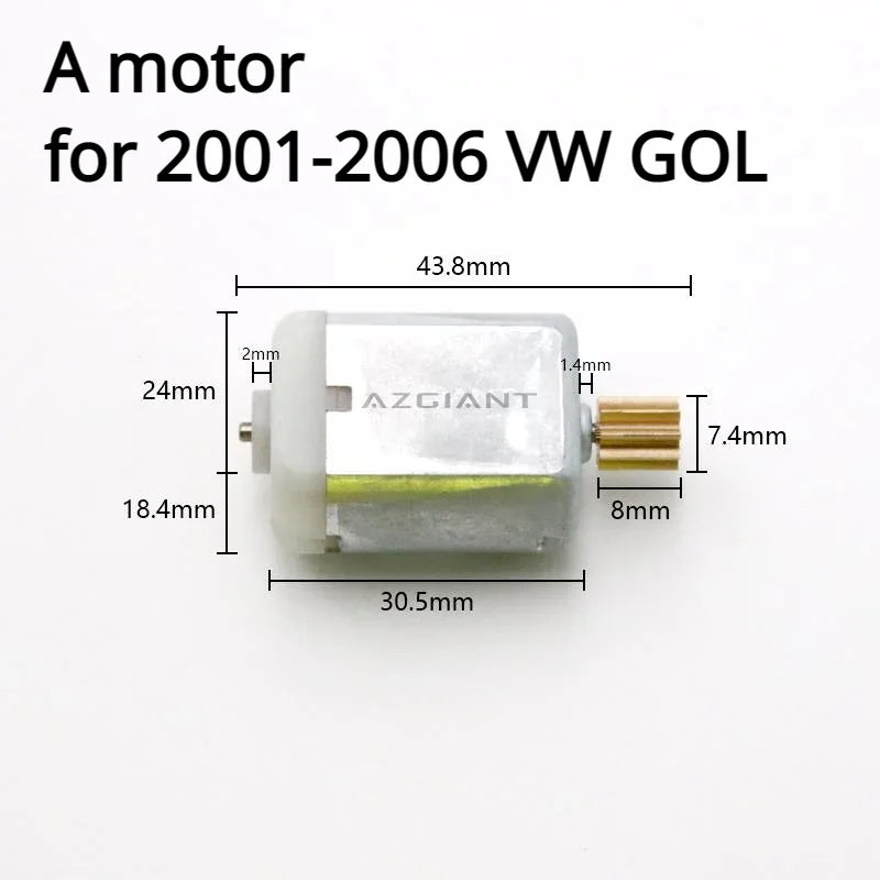 VW GOL Door Lock Actuator 12V FC 280SC 20150, Made of Metal
