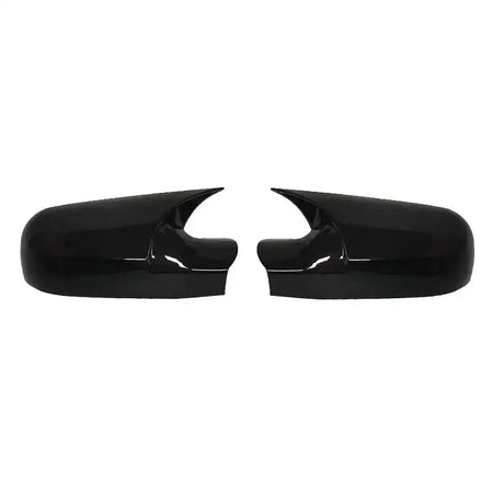 Carbon Fiber Mirror Covers For Renault Megane MK2 2002 2009 Bright black