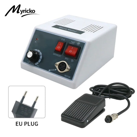Myricko Dental Eletric Brushless Lab Motor 18/102/204 &ndash; Quiet control box EU