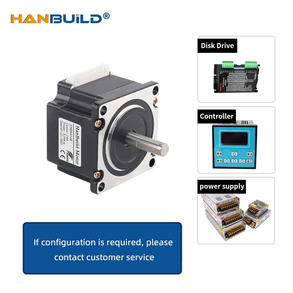 Hanbuild NEMA23 Hybrid Stepper Motor &ndash; Exceptional Precision and Power