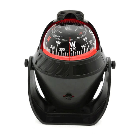 Navigation Compass With LED Light - Pivoting Design Type A Black