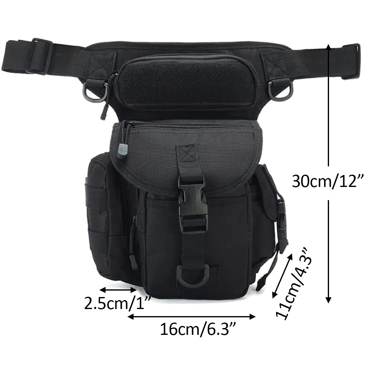 Nylon Drop Leg Bag &ndash; Hands-Free Comfort for Outdoor Adventures