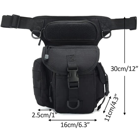 Nylon Drop Leg Bag &ndash; Hands-Free Comfort for Outdoor Adventures