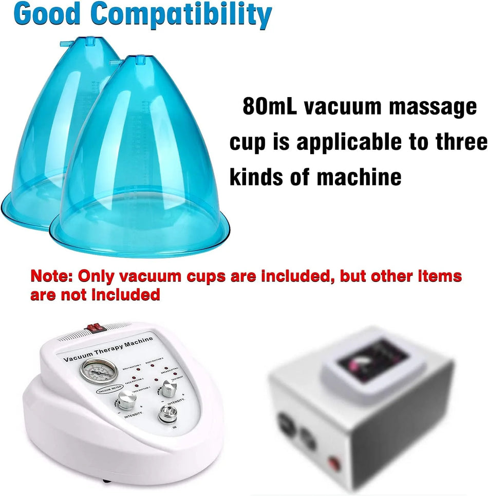 2PCS Vacuum Therapy Cupping Cup Set &ndash; Back Pain Relief