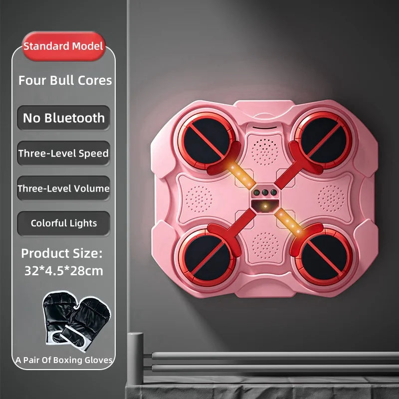 Smart Boxing Machine with Music Standard pink 1