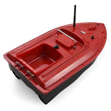 500M Wireless Remote Control Fishing Bait Boat with 1.5KG Load Capacity Red / GERMANY