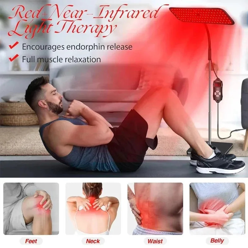 Vilnason 126Pcs LED Red Light Lamp &ndash; Near Infrared Therapy