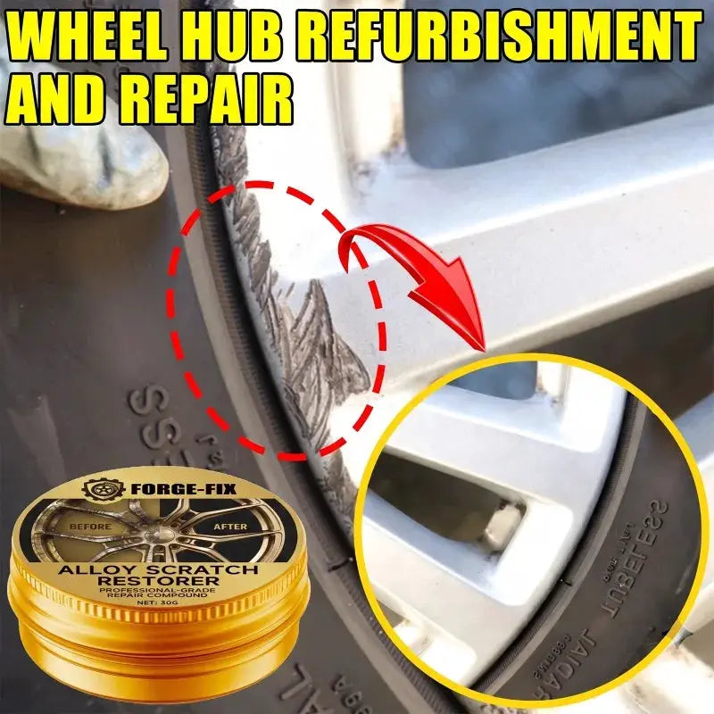 Car Wheel Rim Scratch Repair Paste Aluminum Alloy Rim Refurbishment Paint for Scratches by InterCyprus Trading Ltd