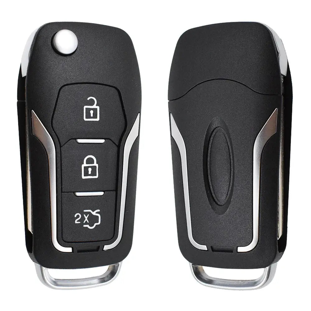 Modified Car Remote Key Case Cover For Ford Focus Fiesta Galaxy Mondeo Grand C-Max S-Max Transit Connect Tourneo Custom Ranger by InterCyprus Trading Ltd