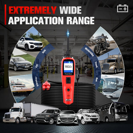 Autel PowerScan PS100 &ndash; Four Work Modes 12V 24V Diagnostic