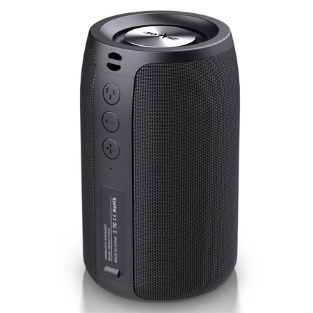 ZEALOT-S32 Waterproof Portable Bluetooth Speaker with TF Card &amp; AUX Support Black