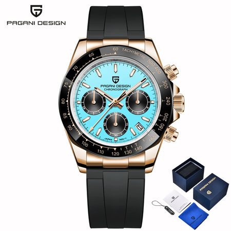 PAGANI DESIGN VK63 Quartz Watch &ndash; Retro Luxury Style 1664goldB