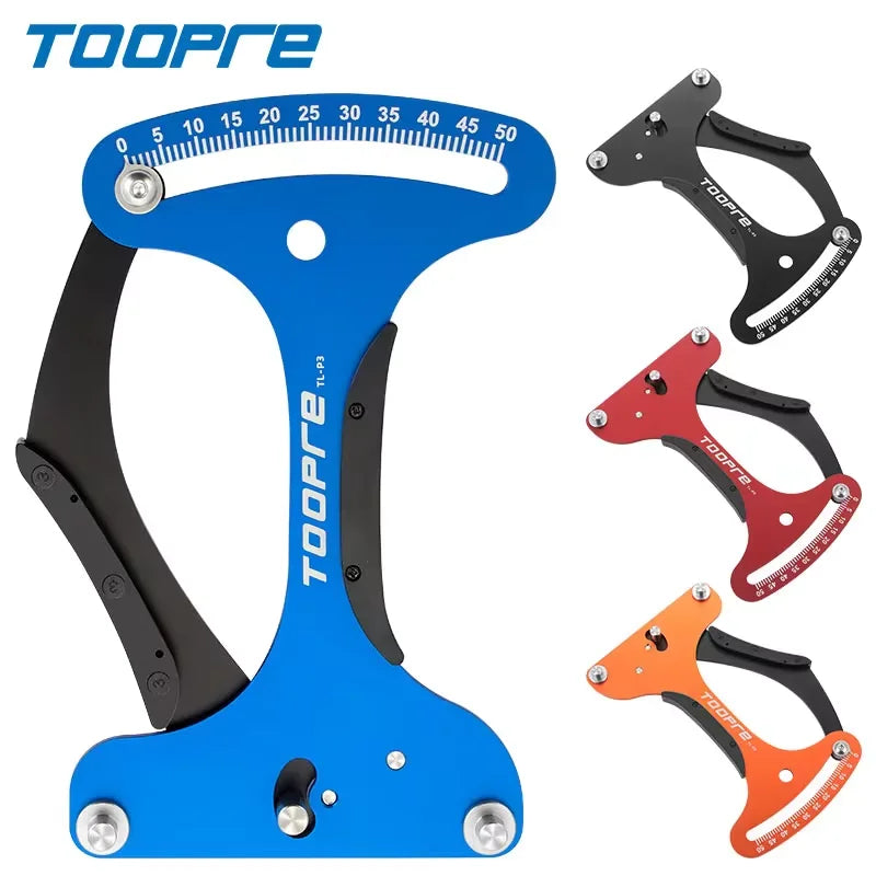 TOOPRE spaakspanningsmeter voor fietswielen, aluminiumlegering MTB velghulpmiddel