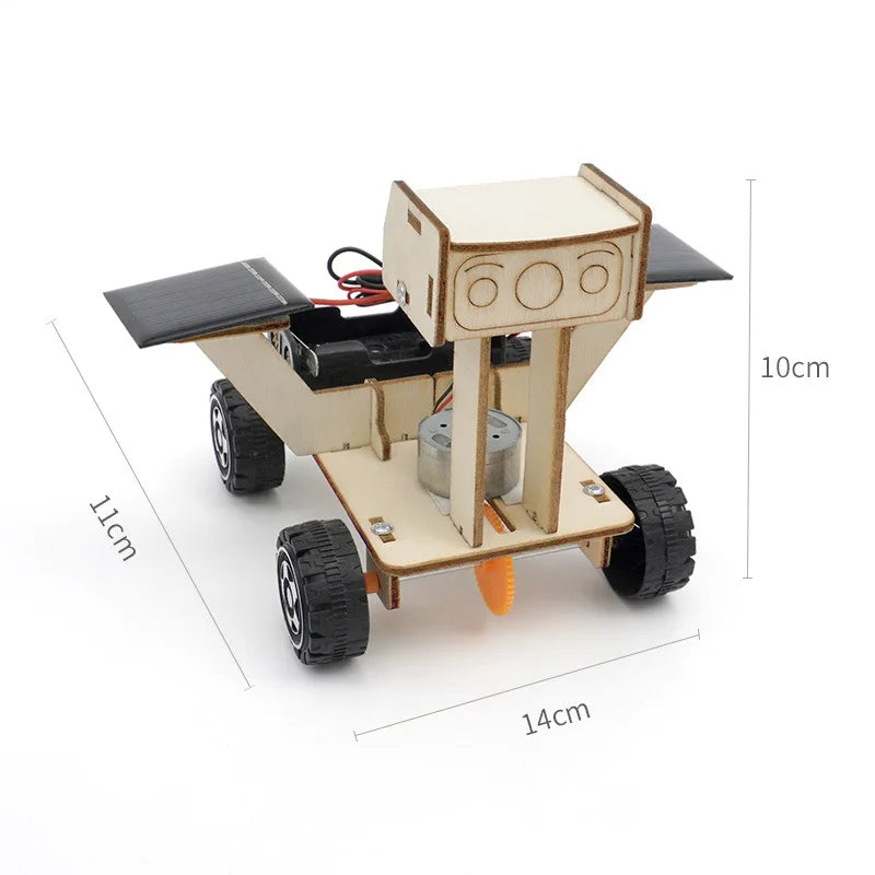 STEM Educational Science Toy Kit for Kids - DIY Technology and Physical Model Projects Lunar Rover