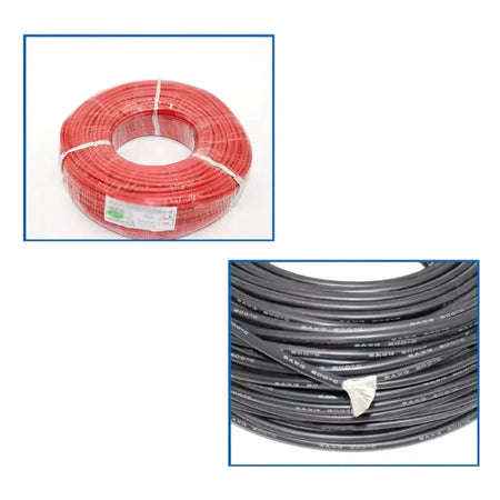10 Meter/Lot High Quality Wire Silicone 10 12 14 16 18 20 22 24 26 28 30 AWG 5m Red and 5m Black Color by InterCyprus Trading Ltd