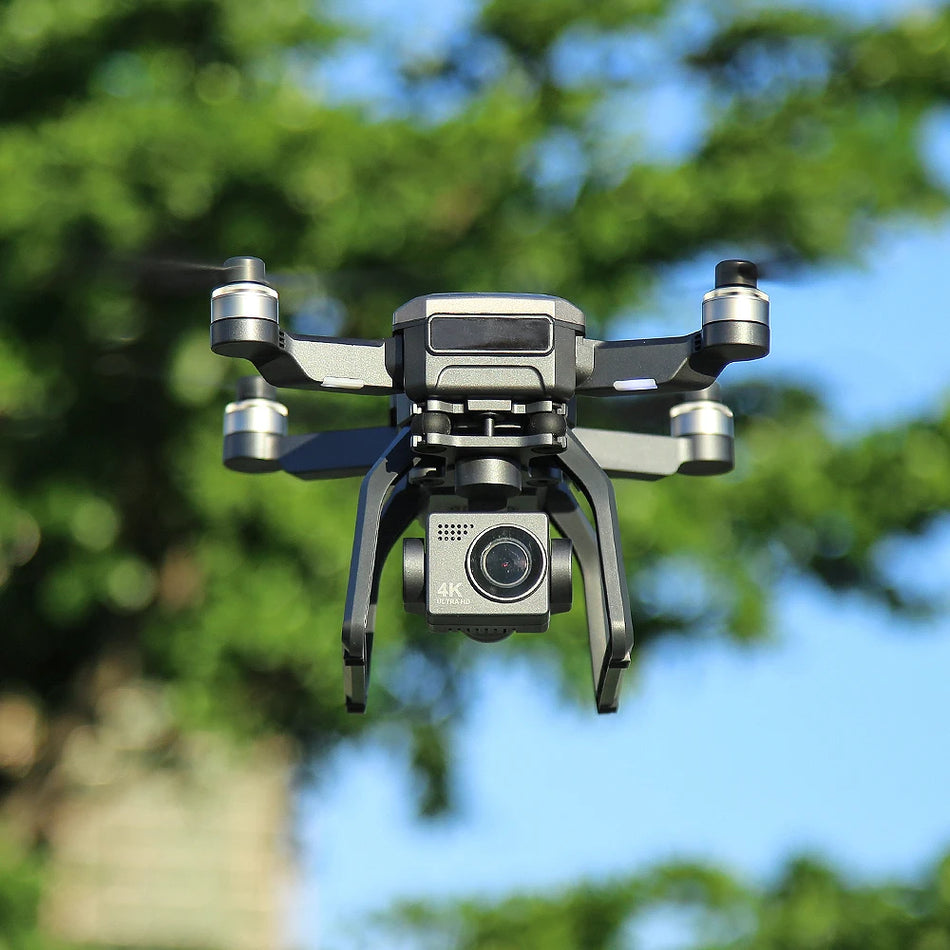 🟠 SJRC F7 Pro Drone 4K Camera GPS HD 5G WiFi FPV 3 Ось Гимбал EIS Профессиональный бесщеточный квадрокоптер с CAM RC FOLTABLE