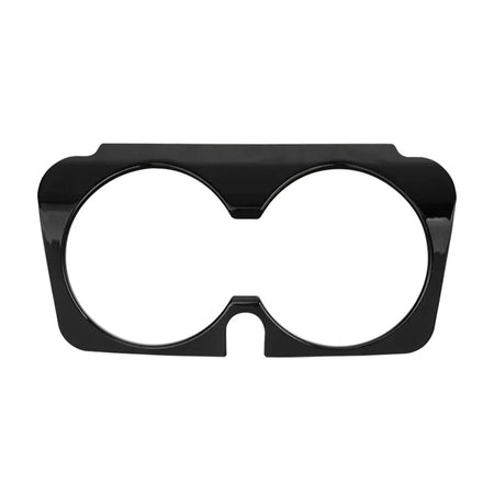 Mercedes Benz C E GLC Class Carbon Fiber Texture Gear Shift Panel &amp; Cup Holder Cover - W205 W213 X253 2016-2021 A / ABS