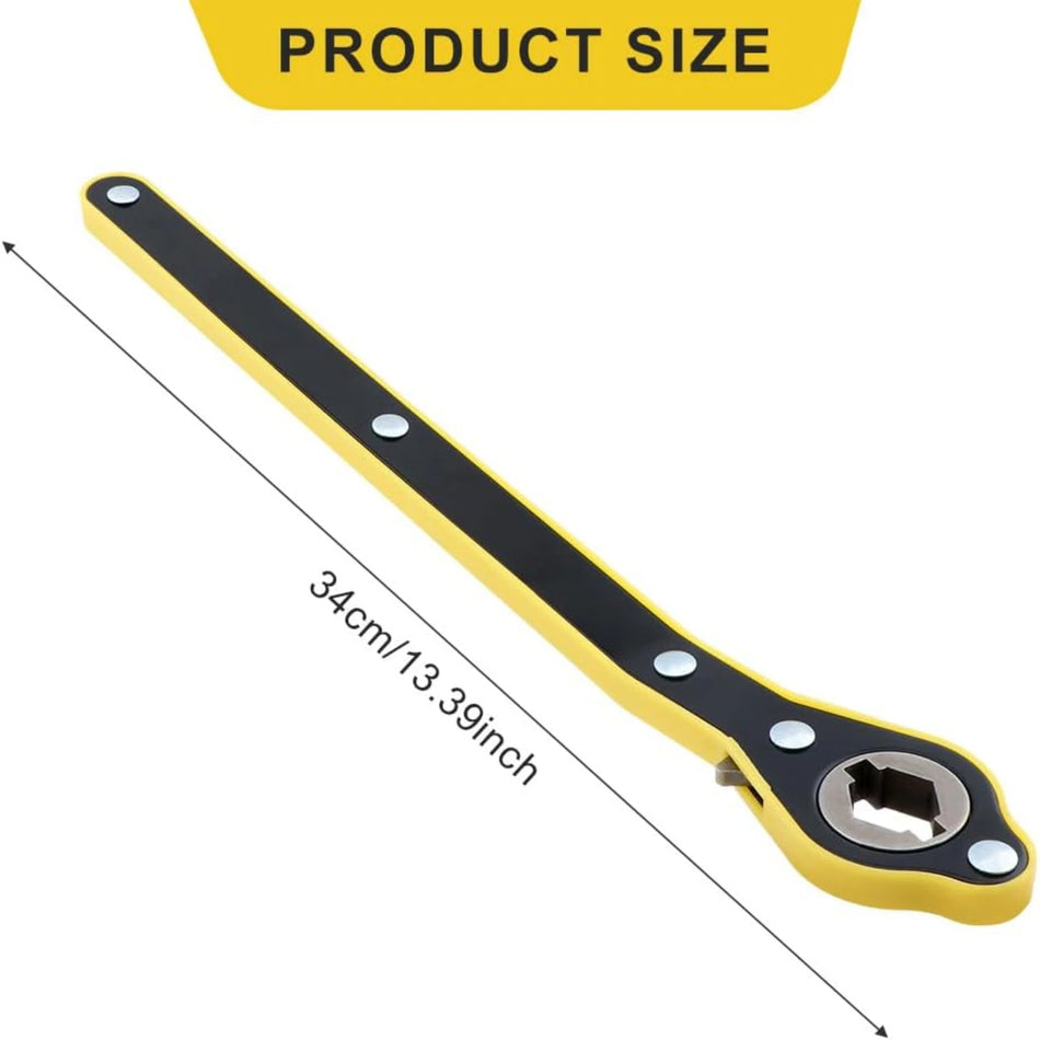 Mâner pentru ridicare cu roată pivotantă pentru cricuri cu foarfecă, economisire de muncă 13 inch auto