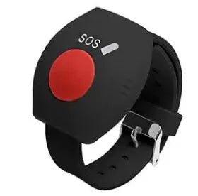 TP-309DR-2 Panic Button 433MHz SOS Bracelet &ndash; Elderly Alarm Black