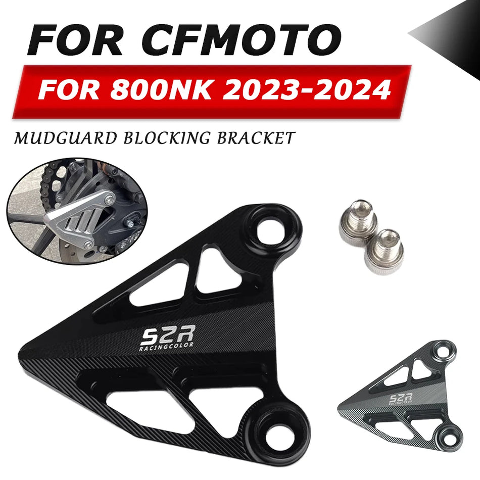 CFMOTO 800NK NK800 Rear Fender Eliminator with CNC Aluminum Mudguard Bracket, Decorative Cover Plate