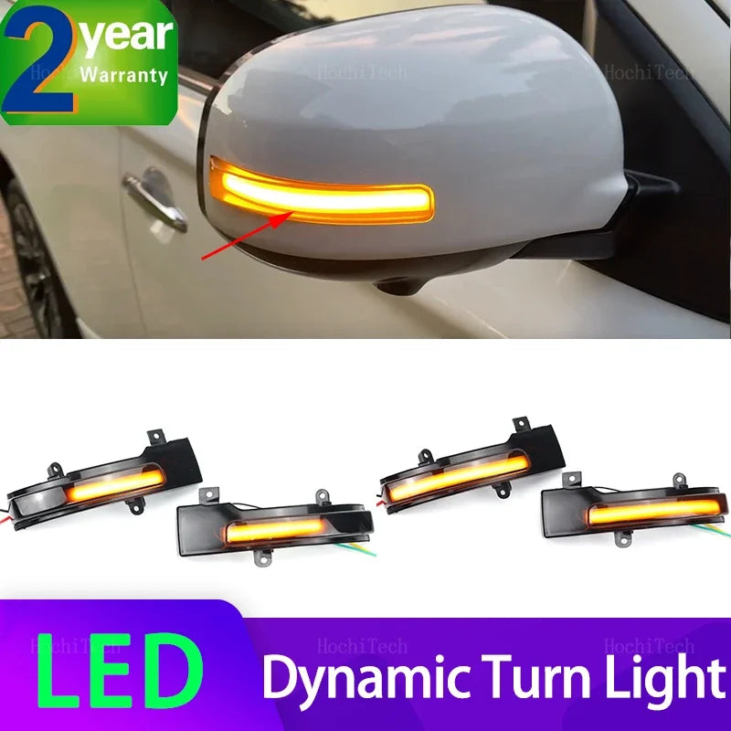 LED sānu spoguļa pagrieziena gaismas Mitsubishi Outlander Lancer