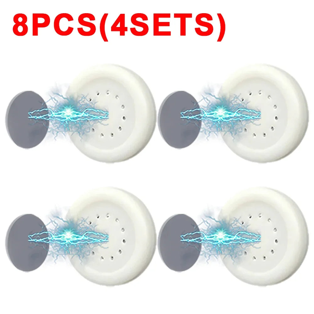 Strong Magnetic Wall-mounted Hooks for Organised Storage 8Pcs-(4Pairs)