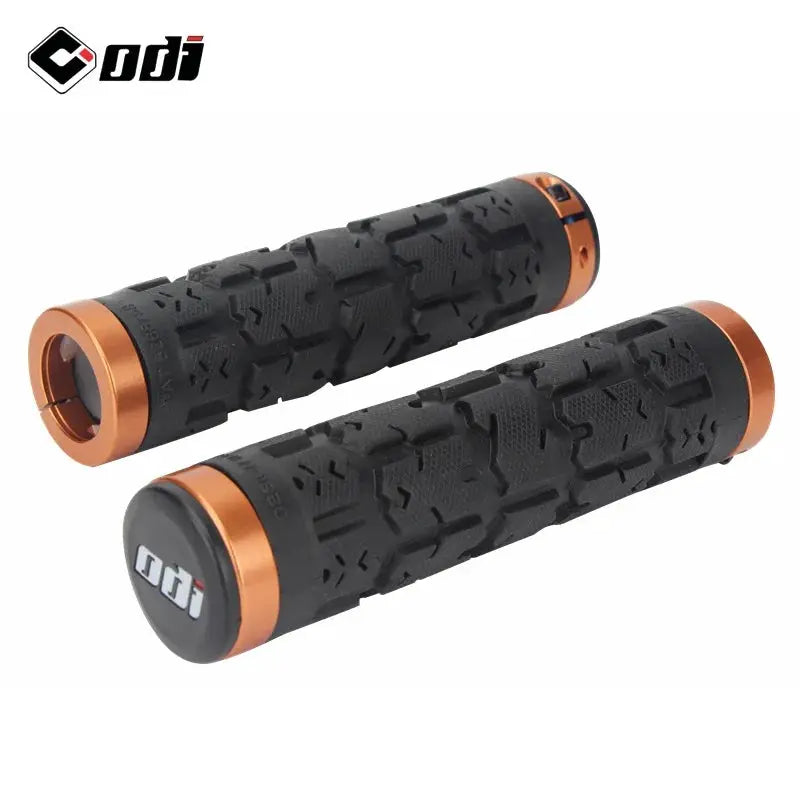 ODI Lock on Bicycle Handlebar Grips Soft Ergonomics Bike Handlebar Grip Ultralight MTB Grips Lock Ring Bicycle Handles Bike Part by InterCyprus Trading Ltd