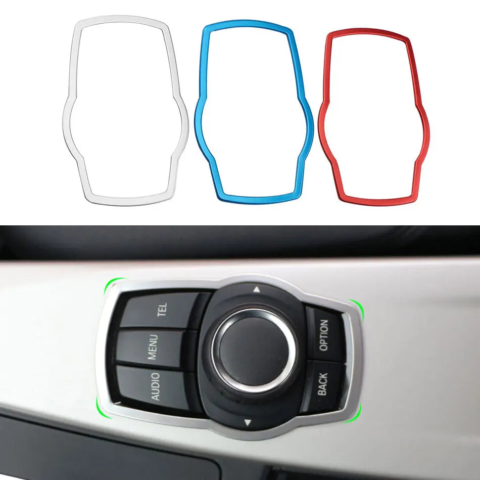 Рамка панели кнопок BMW X1 F48, крышка из нержавеющей стали, 2016-2022