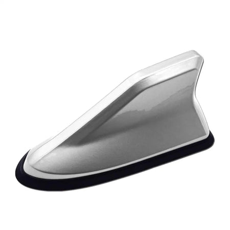 16cm Carbon Look Roof Top Shark Fin &ndash; Universal Fit Silver