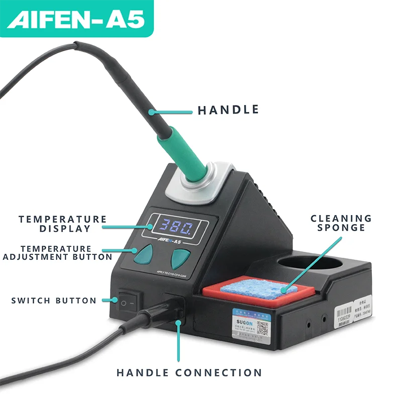 AIFEN A5 Soldering Station &ndash; JBC Tips C210 C245 C115
