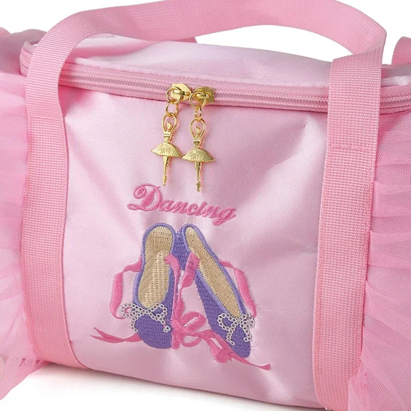 Children Ballet Dance Handbag &ndash; Lace Ballet Bag For Girls