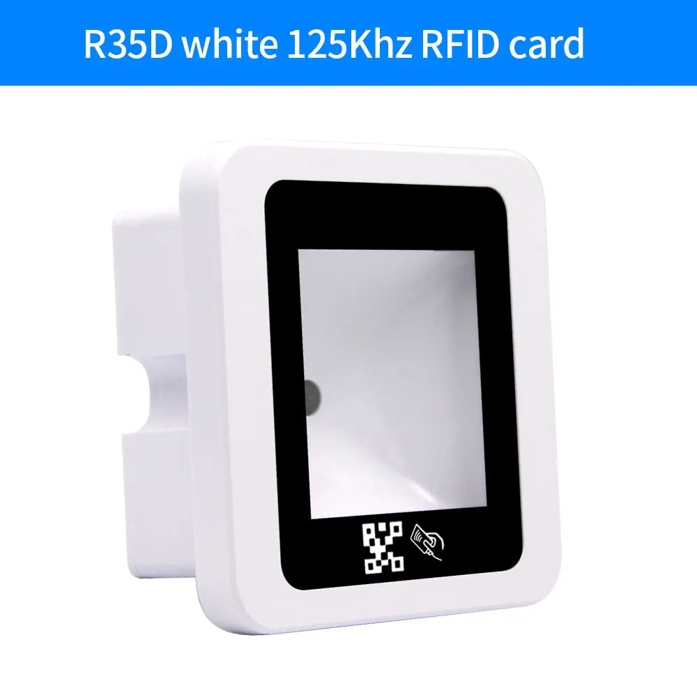 DC12V RFID Barcode Reader R35D R35C &ndash; 125KHz And 13.56MHz R35D white