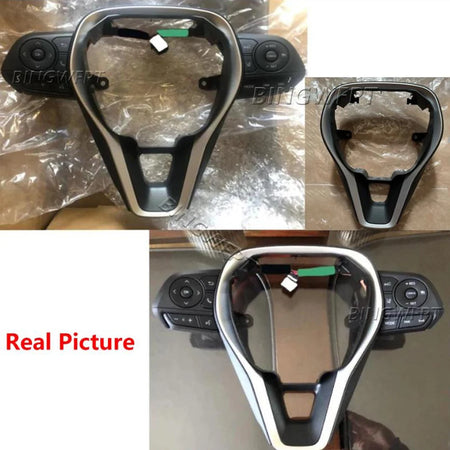 Left/Right Steering Wheel Cruise Control Switch Buttons With Frame For Toyota Corolla Levin RAV4 RAV 4 2019-2023 by InterCyprus Trading Ltd