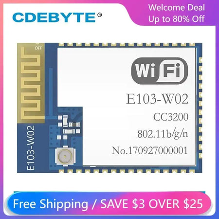 CDEBYTE CC3200 2.4GHz WiFi Transceiver E103W02 100mW Default Title