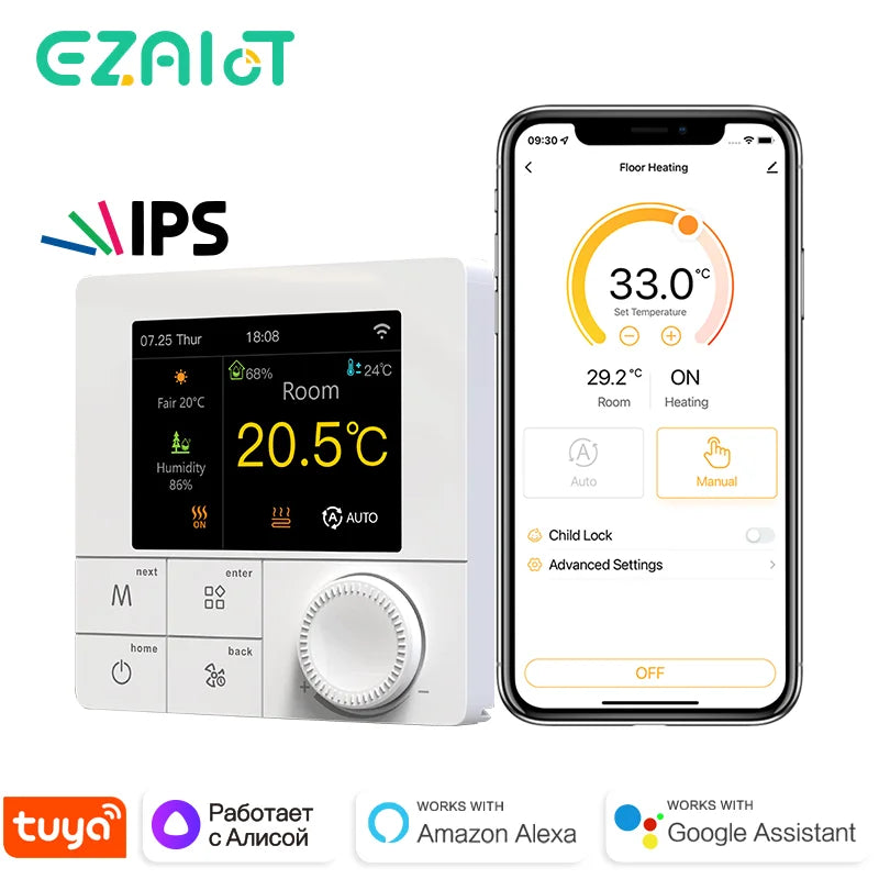 Tuya WIFI Thermostat R8C &ndash; Remote App Control Smart Life