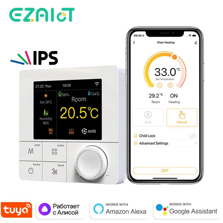 Tuya WIFI Thermostat R8C &ndash; Remote App Control Smart Life