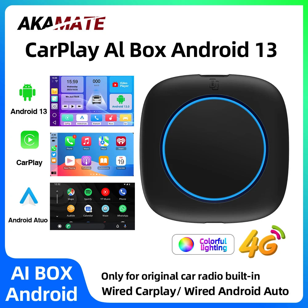 Ai Box Wireless CarPlay Dongle Adapter - Android 13