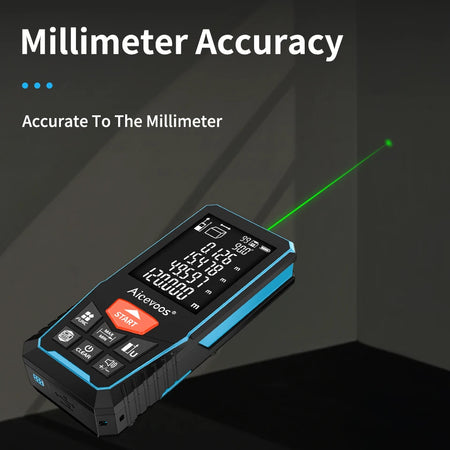Aicevoos Rechargeable Green Beam Laser Rangefinder | Accurate, CE Certified