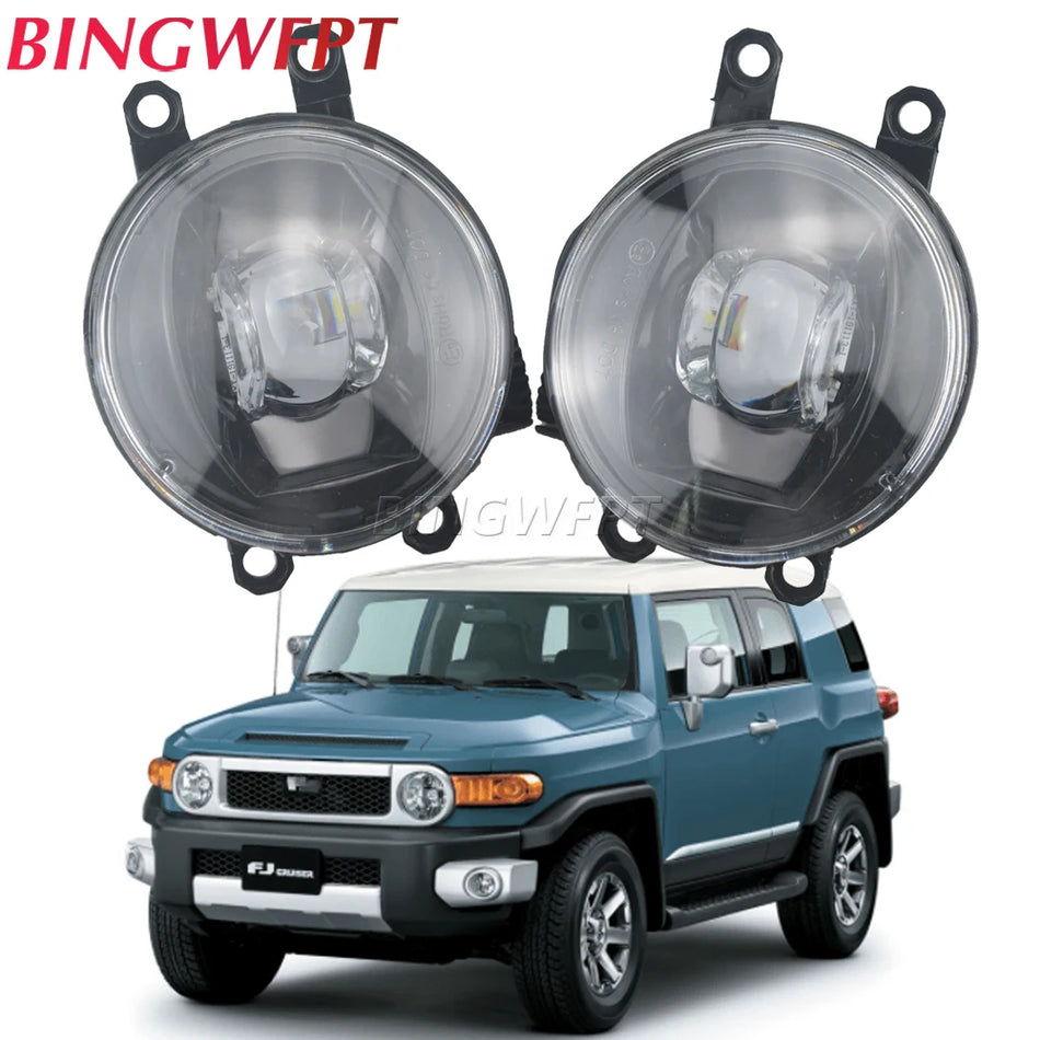 2 gab. Pilna LED DRL gredzens Toyota FJ Cruiser 2010-2018