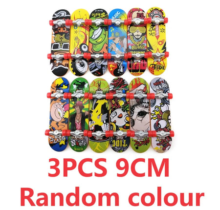 3 PCS Fingerboard Set &ndash; Anti Stress Desk Toy For Training 3 PCS 9CM Alloy