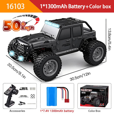 WLtoys 16103 Fast RC Car &ndash; High-Speed 50km/h Off-Road Fun 16103 50KM-H Box