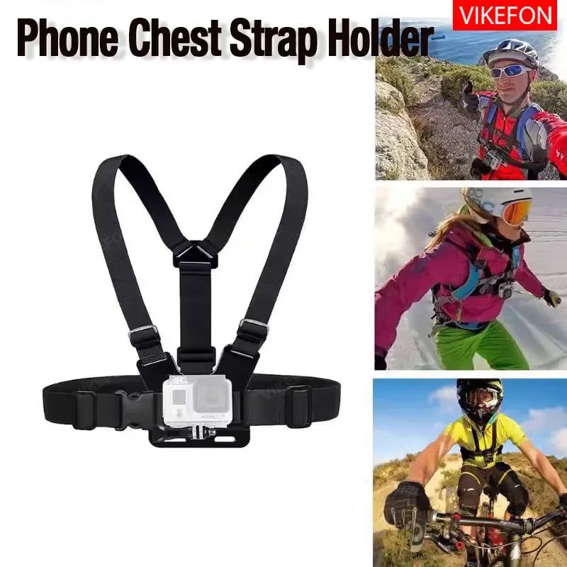 Mobile Phone Chest Strap Holder 5 In 1 &ndash; Immersive POV