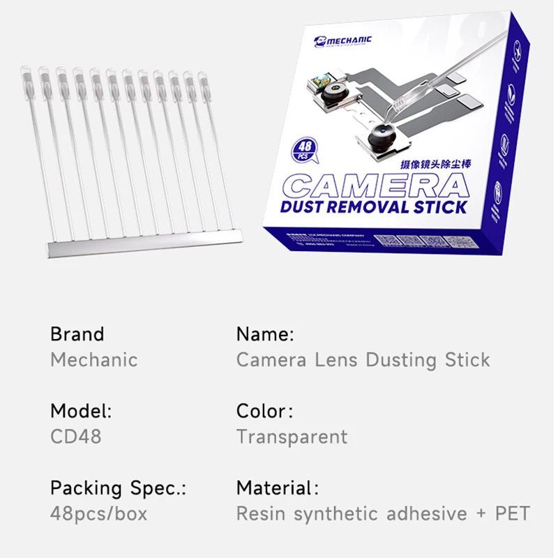 Mechanic CD48 Camera Lens Cleaner &ndash; Effective Dust and Fingerprint Removal