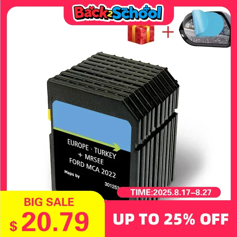 Latest SD Card 2022 For Ford MCA Touch Screen &ndash; Fast Read