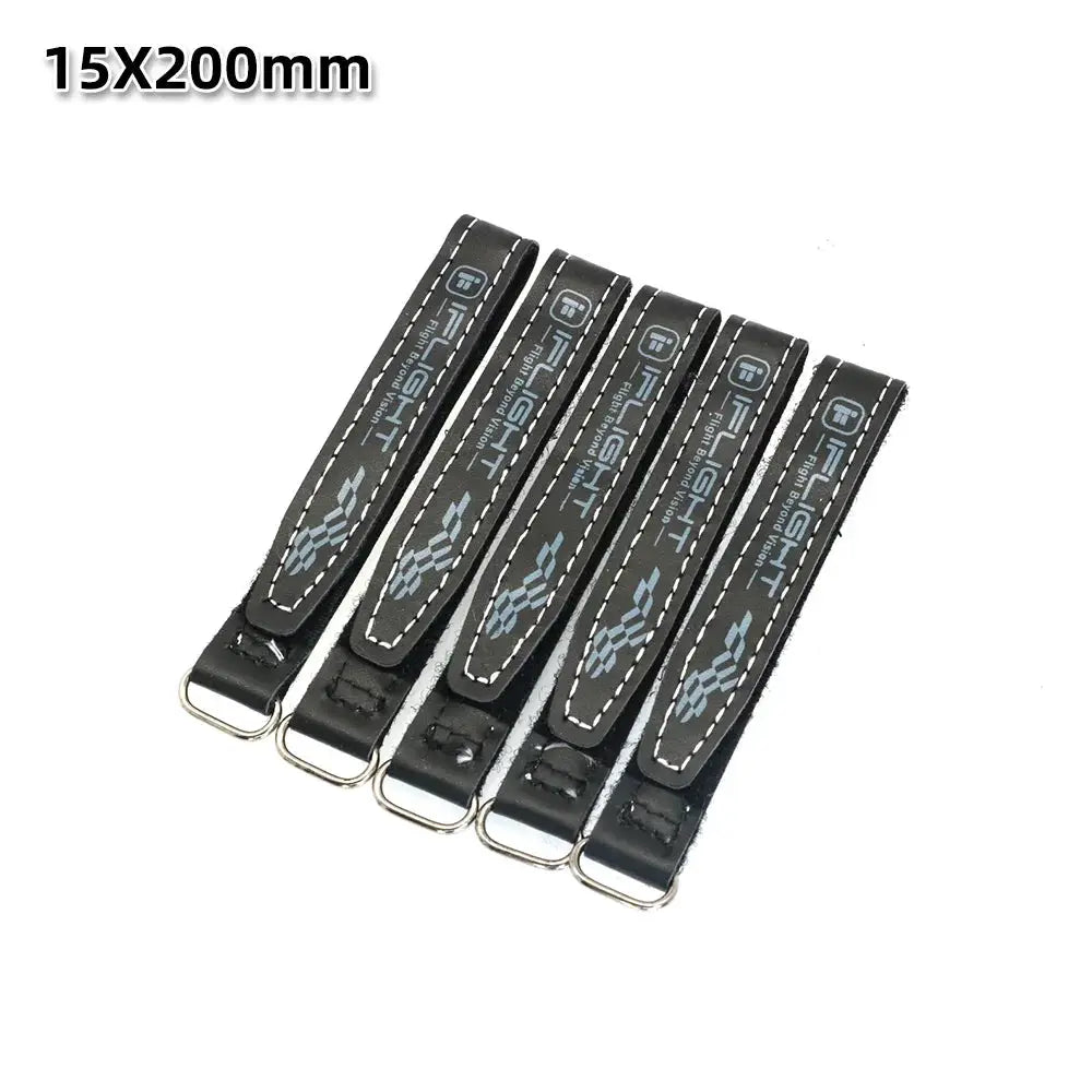 5pcs IFlight 20mm 15mm Width 500mm 400mm 300mm 250mm 200mm Length Microfiber Battery Strap Non-slip Belt for FPV by InterCyprus Trading Ltd