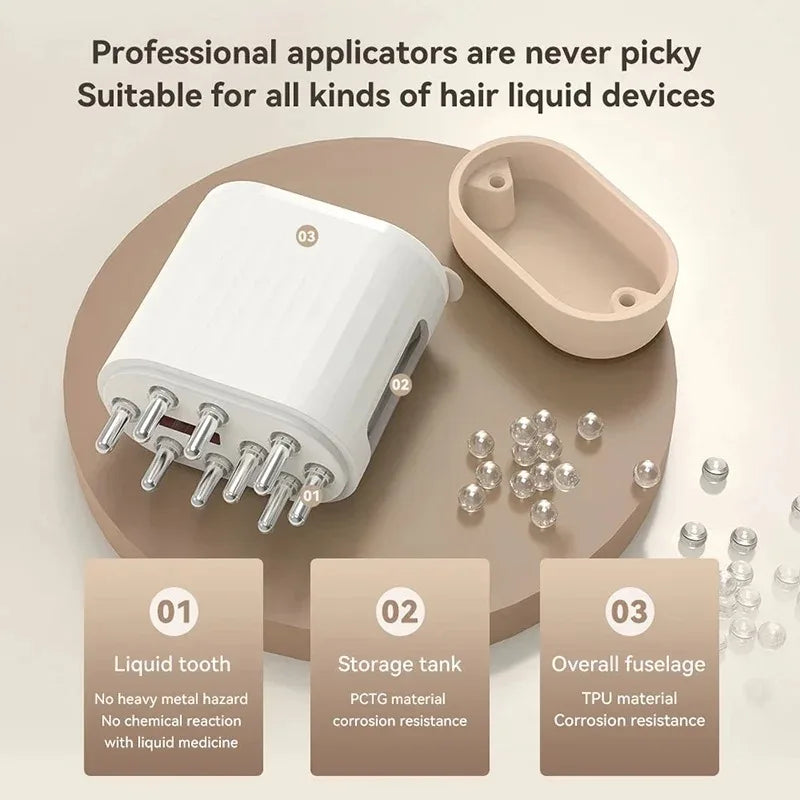 Electric Head Scalp Massager &ndash; Red Light Therapy Hair Growth