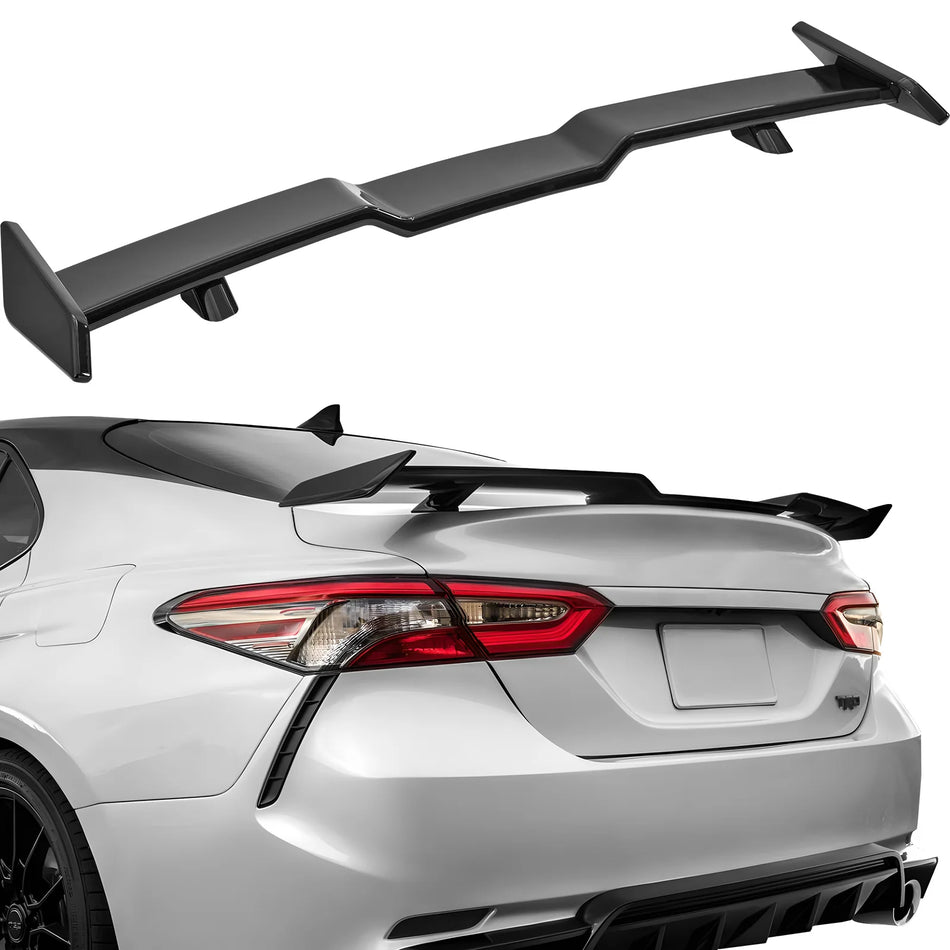 Spoiler GT Wing per Camry 2018 2023 Nero ABS
